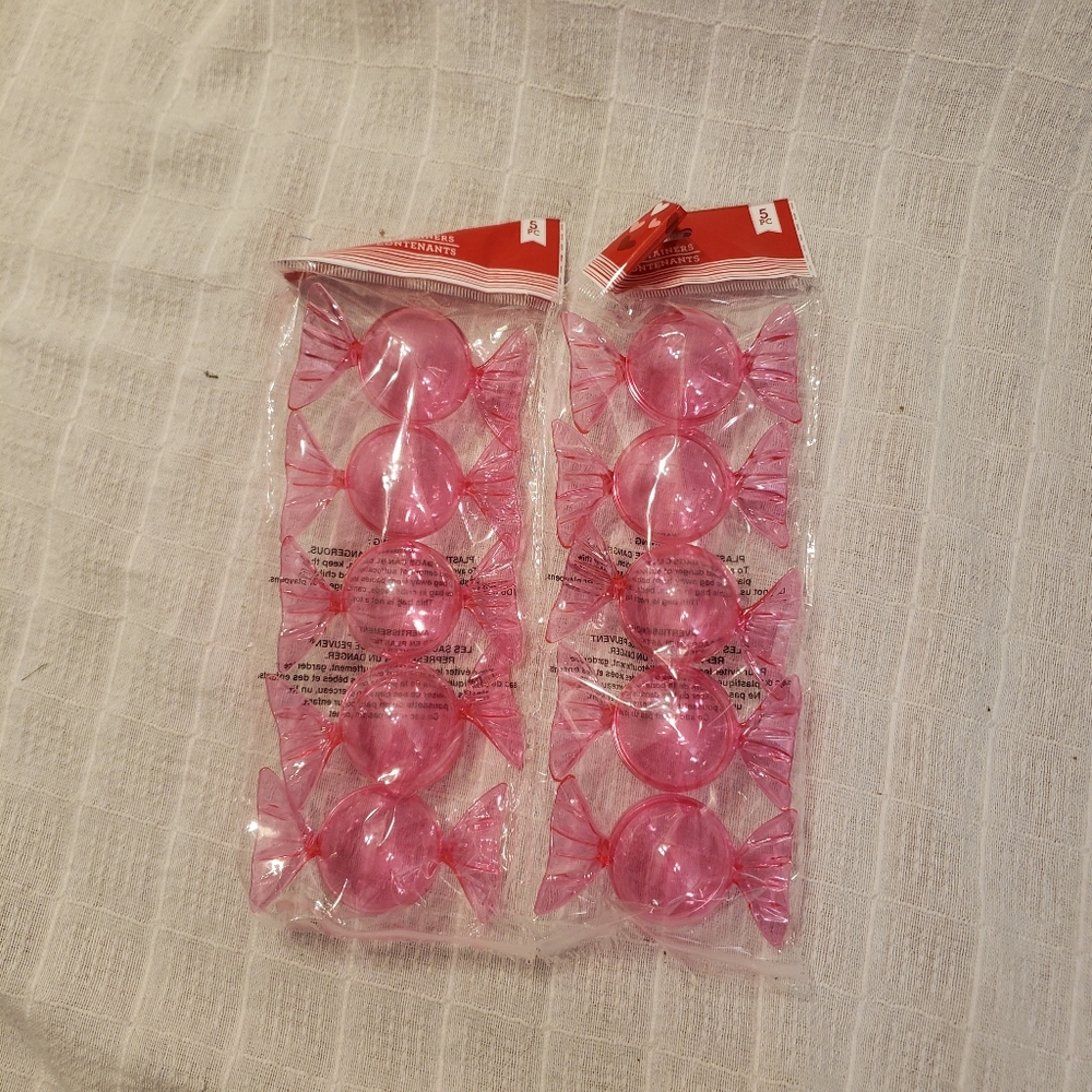 NWT candy shaped gift boxes